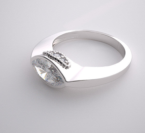 Unusual ring settings deals