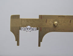 FIVE STONE ENGAGEMENT RING SETTING OR WEDDING RING MOUNTING