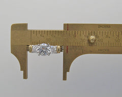 SIMPLISTIC TWO TONE DIAMOND RING SETTING