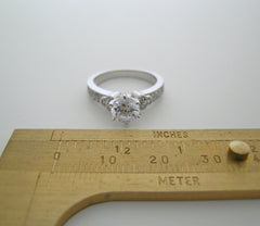 DIFFERENT RING SETTING WITH ART DECO STYLE AND DIAMOND ACCENT