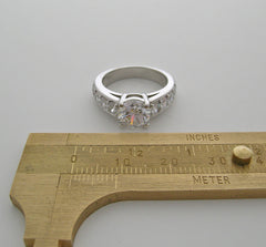 DIFFERENT DIAMOND ACCENT ENGAGMEMENT RING SETTING