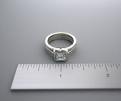 SPECIAL MODERN SPLIT SHANK DIAMOND ENGAGEMENT RING SETTING