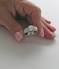 CONTEMPORARY DIAMOND ENGAGEMENT RING SETTING