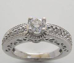 UNIQUE ENGAGEMENT RING SETTING