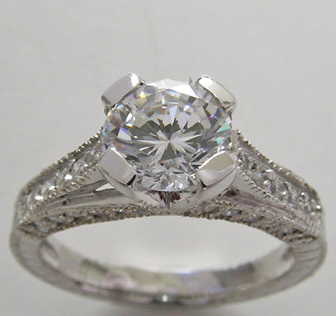 DIAMOND ENGAGEMENT RING SETTING