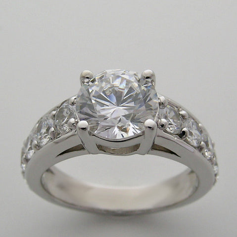 DIFFERENT DIAMOND ACCENT ENGAGMEMENT RING SETTING