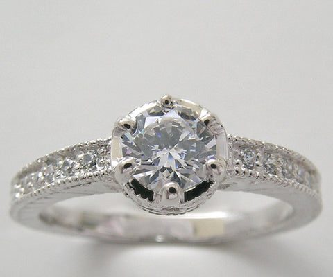 SPECIAL BUTTERCUP ENGAGEMENT RING SETTING