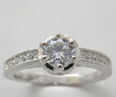 SPECIAL BUTTERCUP ENGAGEMENT RING SETTING