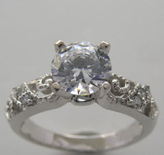 ANTIQUE ART DECO STYLE DIAMOND ENGAGEMENT RING SETTING