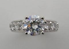 DIFFERENT DIAMOND ACCENT ENGAGMEMENT RING SETTING