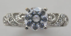 ANTIQUE ART DECO STYLE DIAMOND ENGAGEMENT RING SETTING