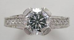 DIAMOND ENGAGEMENT RING SETTING