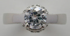 ESPECIALLY DIFFERENT DIAMOND ACCENT ENGAGEMENT RING SETTING