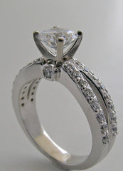 MODERN DIAMOND RING SETTING