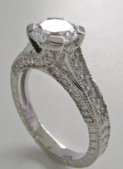 DIAMOND ENGAGEMENT RING SETTING