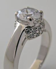 ESPECIALLY DIFFERENT DIAMOND ACCENT ENGAGEMENT RING SETTING