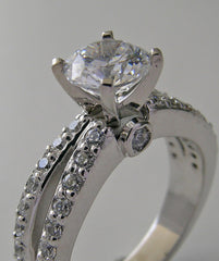 MODERN DIAMOND RING SETTING