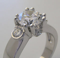 EXTRAORDINARY DIAMOND ENGAGEMENT RING SETTING