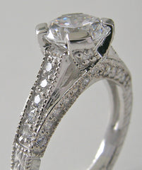 DIAMOND ENGAGEMENT RING SETTING