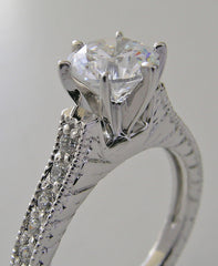 EXCLUSIVE BEAUTIFUL DIAMOND ENGAGEMENT RING SETTING