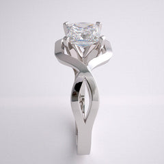 GEOMETRIC DECO STYLE ENGAGEMENT RING SETTING FROM THE ARCHITECTURAL DESIGN COLLECTION