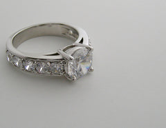 DIFFERENT DIAMOND ACCENT ENGAGMEMENT RING SETTING