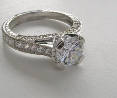 DIAMOND ENGAGEMENT RING SETTING