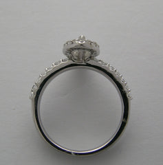 UNIQUE HALO MARQUISE DIAMOND ENGAGEMENT RING SETITNG