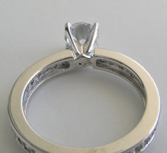 STUNNING DIAMOND ETERNITY ENGAGEMENT RING SETTING