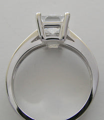 SPECIAL PRINCESS CUT DIAMOND ENGAGEMENT RING SETTING