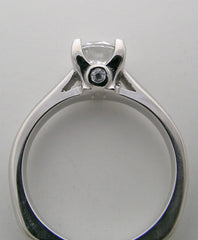 PLAIN SOLITAIRE SURPRISE DIAMOND ENGAGEMENT RING SETTING MOUNTING