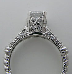 SPECIAL ENGAGEMENT RING SETTING OR REMOUNT DIAMOND ACCENTS